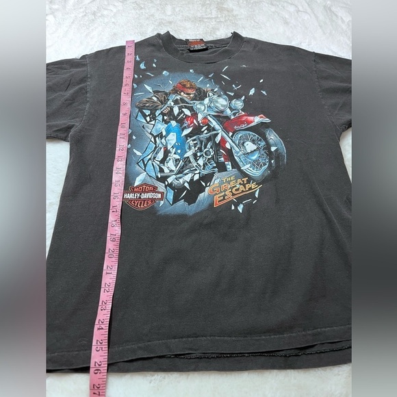 Harley Davidson The Great Escape Southern Navada Las Vegas T shirt size large - Picture 3 of 7